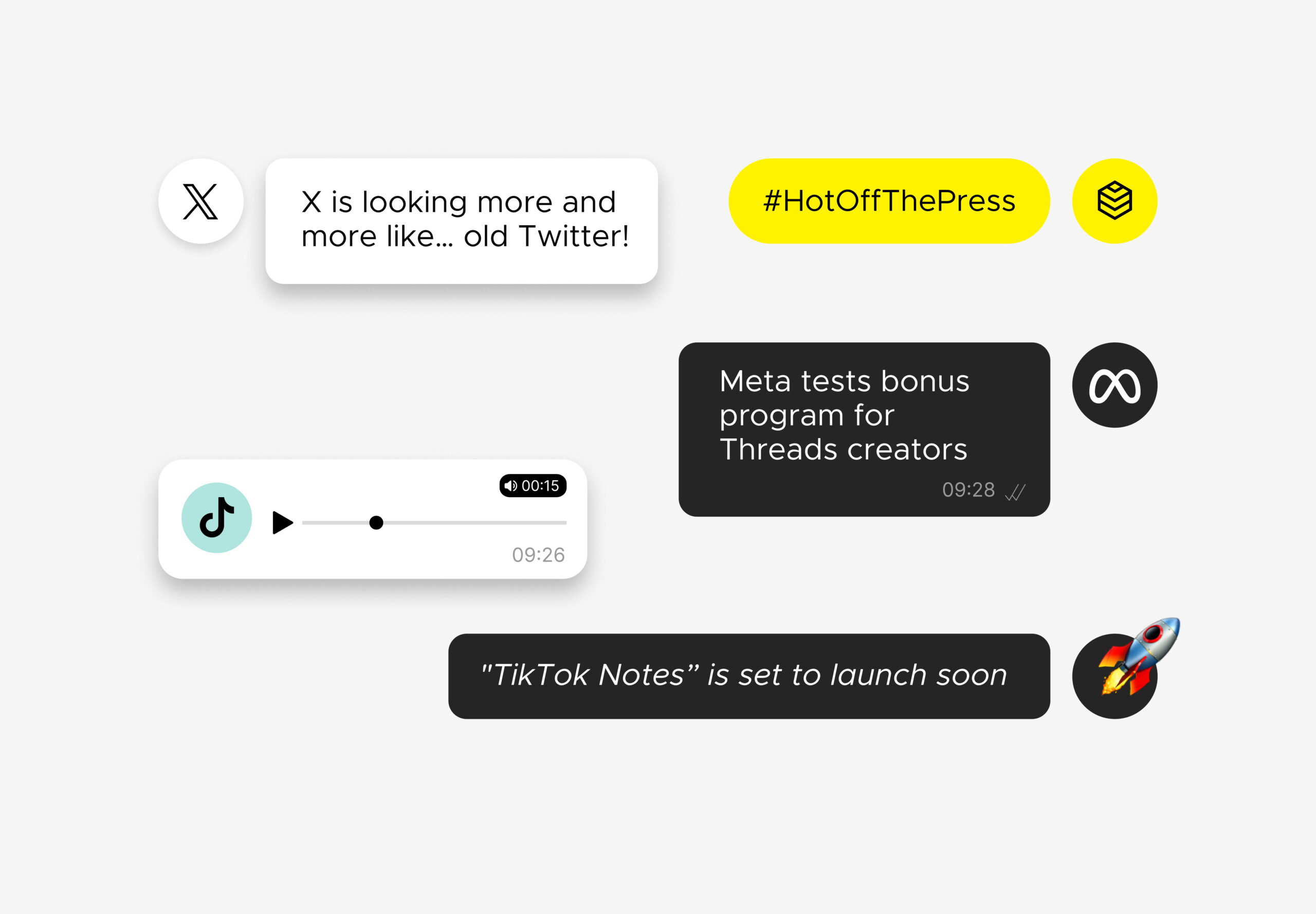 tried and tested on social media platforms